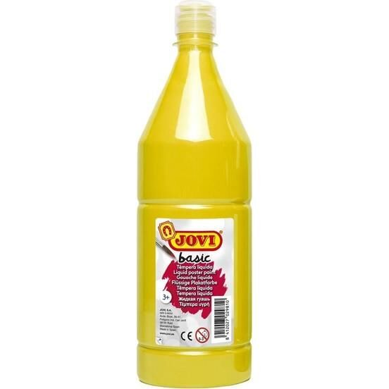 Basic 1000 Cc Şişede Sarı Guaj Boya