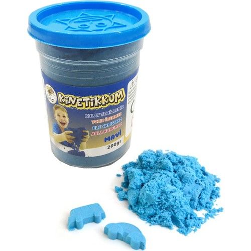 Lino Kinetik Kum 200Gr.12''Li Stand,6 Renk Karışık