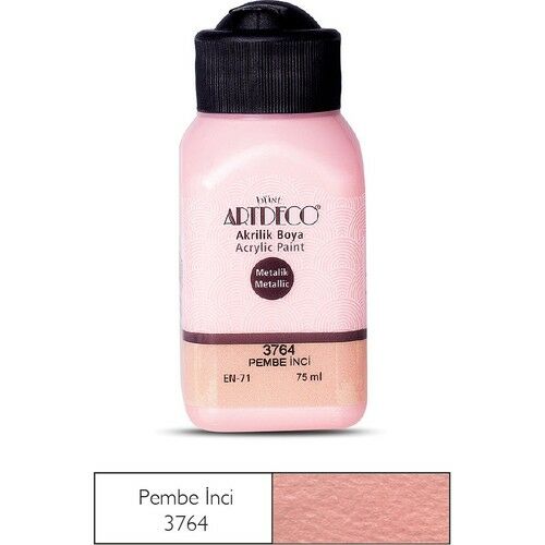 Artdeco Akrilik Boya 75Ml Metalik Pembe İnci