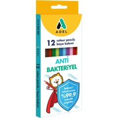 Adel Antibakteriyel Boya Kalemi 12Li