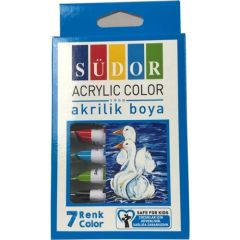 Südor Acrylic Tüp Boya 7X9Ml