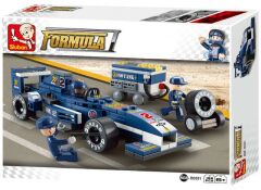 Sluban Formula Mavi Şimşek Yarış Arabası