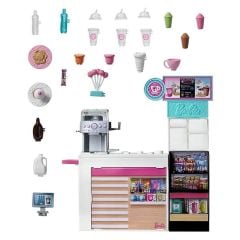 Mattel Gmw03 Barbie'Nin Kahve Dükkanı Oyun Seti*3