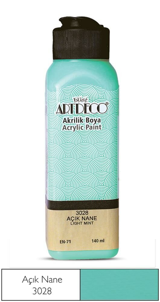Artdeco Akrilik Boya 140Ml Acik Nane 3028