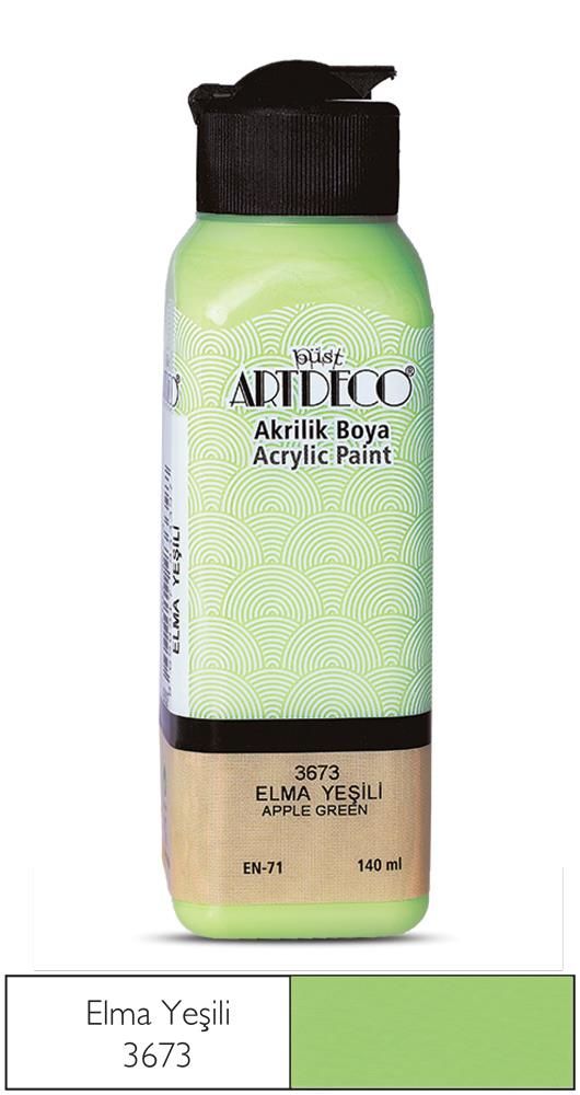 Artdeco Akrilik Boya 140Ml Elma Yesili 3673