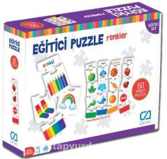 Eğitici Puzzle - Renkler