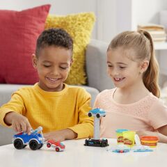 Hasbro E6690 Play-Doh Çalışkan Çekici Kamyon*4
