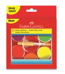 Faber-Castell Jumbo Suluboya 12 R.