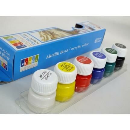 Akrilik Boya Set 6X15 Ml