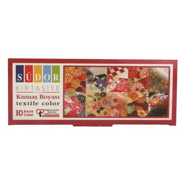 Kumaş Boya Set 10X25 Ml 10 Lu Takım