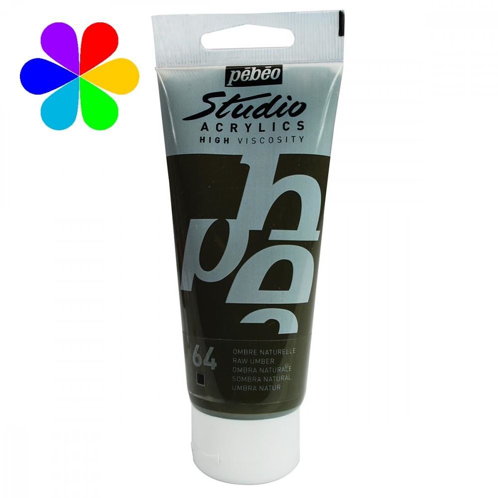 Acrylic Studio Boyaları 100 Ml Raw Umber