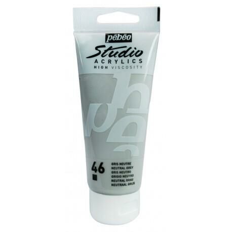 Acrylic Studio Boyaları 100 Ml Neutral Grey