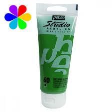 Acrylic Studio Boyaları 100 Ml Chrome Green