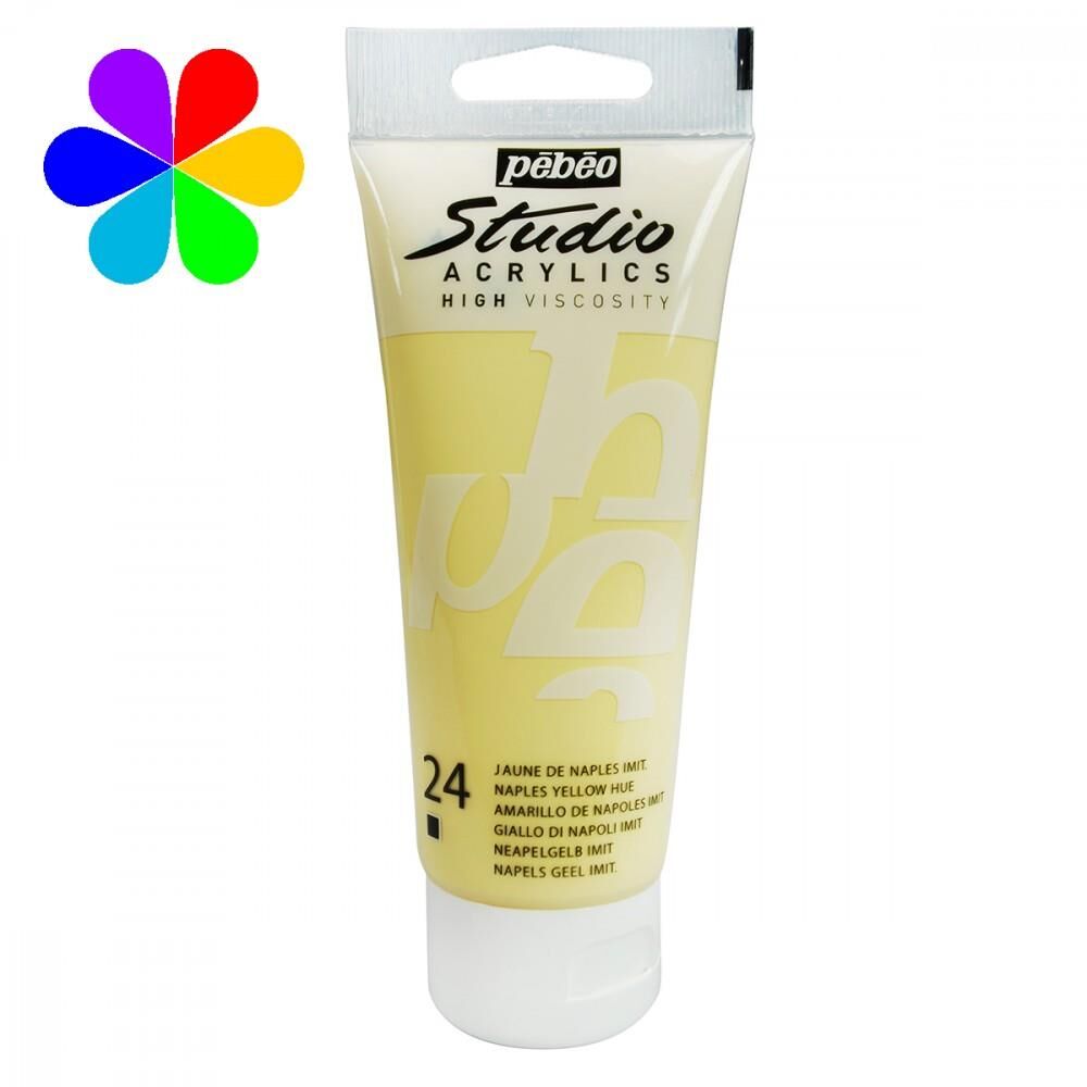 Acrylic Studio Boyaları 100 Ml Naples Yellow