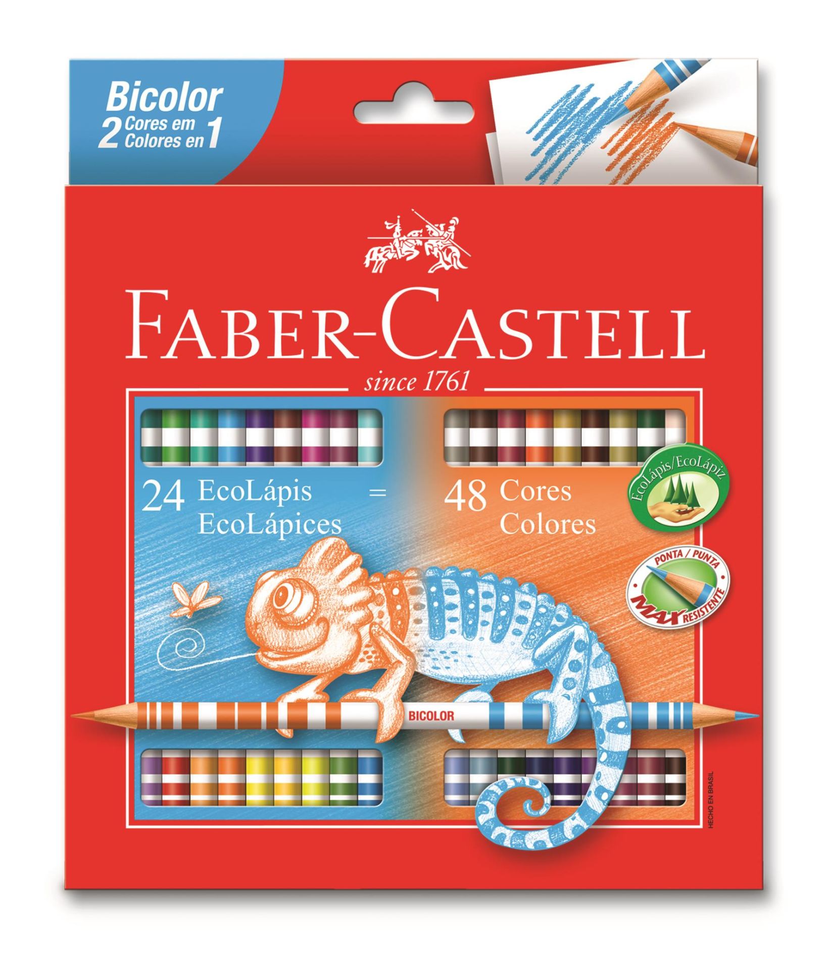 Faber-Castell Bicolor Boya Kalemi, 48 Renk