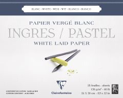 Clairefontaine Ingres Pastel Blok 24*30Cm 130Gr 25