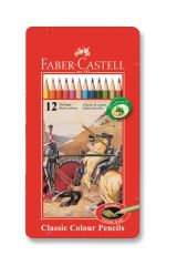 Faber-Castell Boya K. 12 R. Metal Kutu