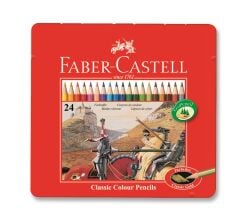 Faber-Castell Boya K. 24 R. Metal Kutu