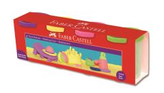 Faber-Castell Silindir Oyun Hamurları,4 Pastel Renk