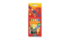 Faber-Castell Çift Taraflı Mum Boya K. 12 R.
